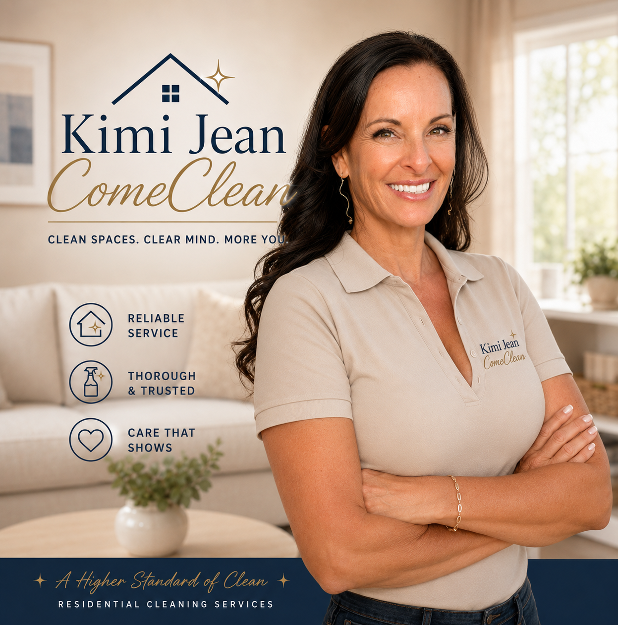 Kimi Jean, owner of Kimi Jean ComeClean